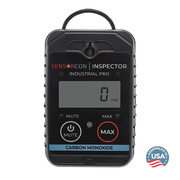 Sensorcon CO Inspector Industrial Pro front view with Assembled in the USA icon