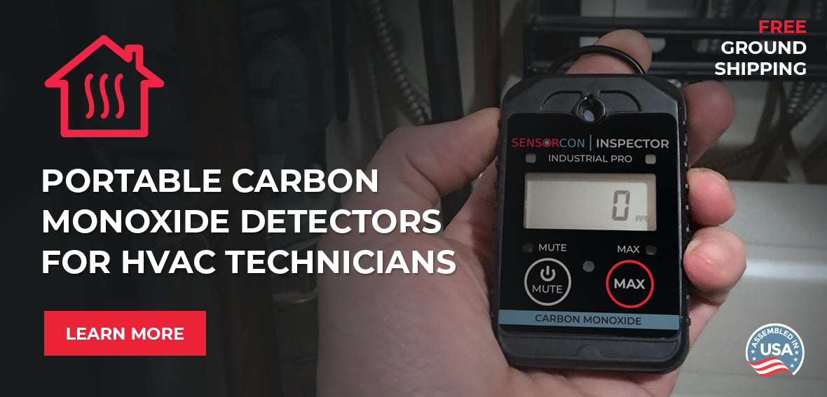 Portable Carbon Monoxide Detectors for HVAC Technicians - Click to learn more